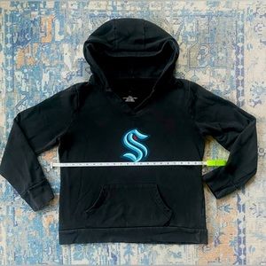 Seattle Kraken Hoodie - Women’s Large - Black